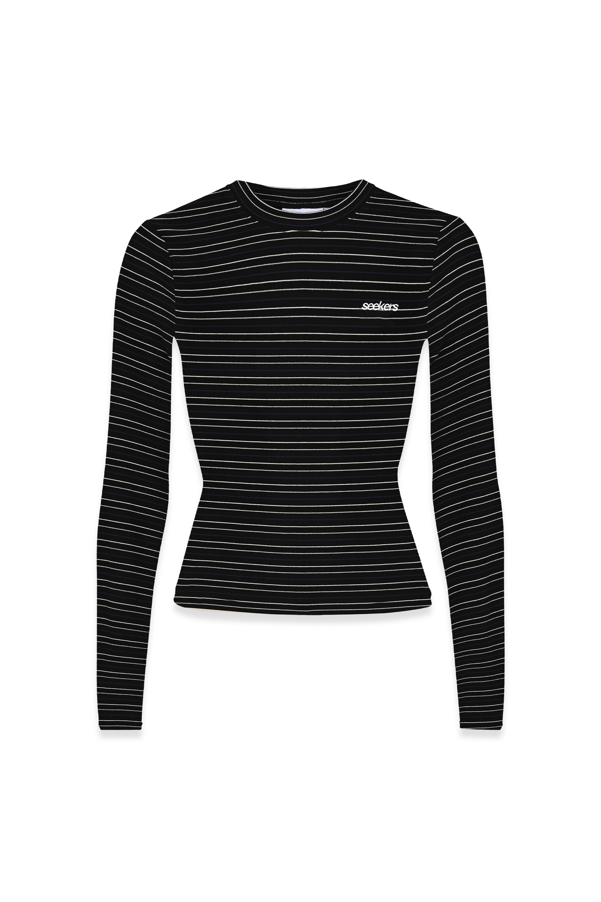 Wilbur Soft Longsleeve Top in Black